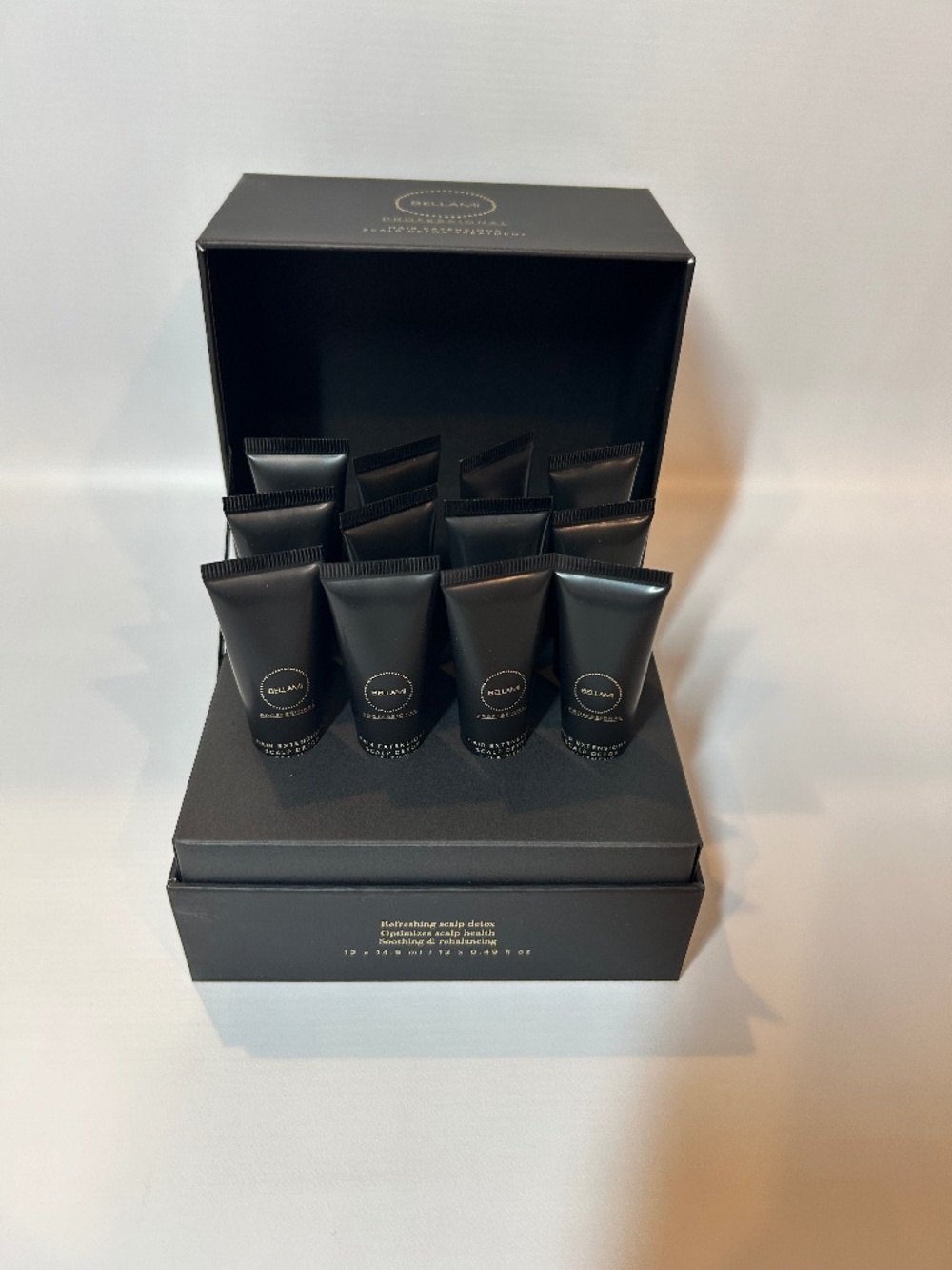 Bellami Professional Scalp Detox Treatment 12 Tubes Hair Extensions NWT